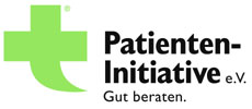 Logo der Patienten-Initiative. Gut beraten.